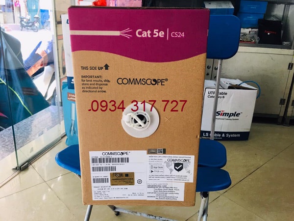Cáp mạng Cat5e Commscope Cao cấp